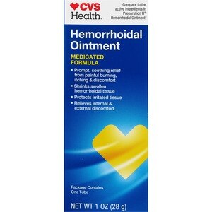 CVS Health Hemorrhoidal Ointment, 1 Oz