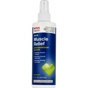 CVS Health Muscle Relief Homeopathic Magnesium Sulfate Spray, 7.1 FL OZ
