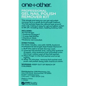 one+other Gel Polish Remover Wraps, 6 OZ one+other Gel Polish Remover Wraps, 6 OZ