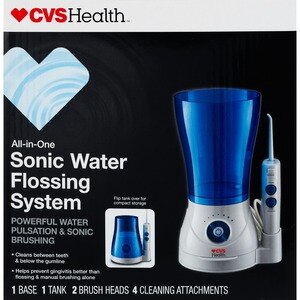 CVS Health All-in-One Sonic Water Flossing System - 1 Ct