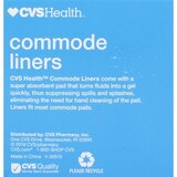 CVS Health Commode Liner with Super Absorbent Pad, thumbnail image 2 of 4