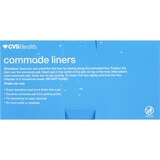 CVS Health Commode Liner with Super Absorbent Pad, thumbnail image 4 of 4