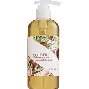 Liquid Hand Soap, Coconut, 10 OZ