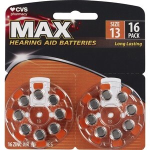  CVS Max Hearing Aid Battery Size 13 