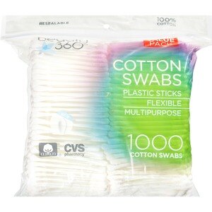 Beauty 360 Cotton Swabs, 1000 Ct , CVS