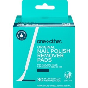 One+other Regular Nail Polish Remover Pads, 30 Ct , CVS