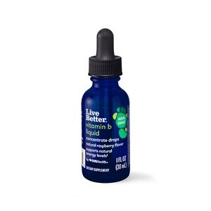 Live Better - Vitamina B líquida, gotas concentradas, 1 oz