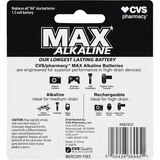 CVS Max Alkaline Batteries, AA, 1.5 Volt, thumbnail image 2 of 2