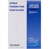 CVS Health Durable Nitrile Exam Disposable Gloves, thumbnail image 1 of 4
