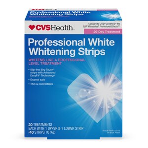 CVS Health Professional Whitening Wraps, 20 CT