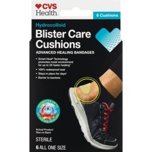  CVS Health Hydrocolloid Blister Care Cushions 6 sterile cushions 