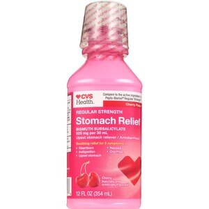  CVS Health Bismuth, Cherry Flavor, 12 OZ 