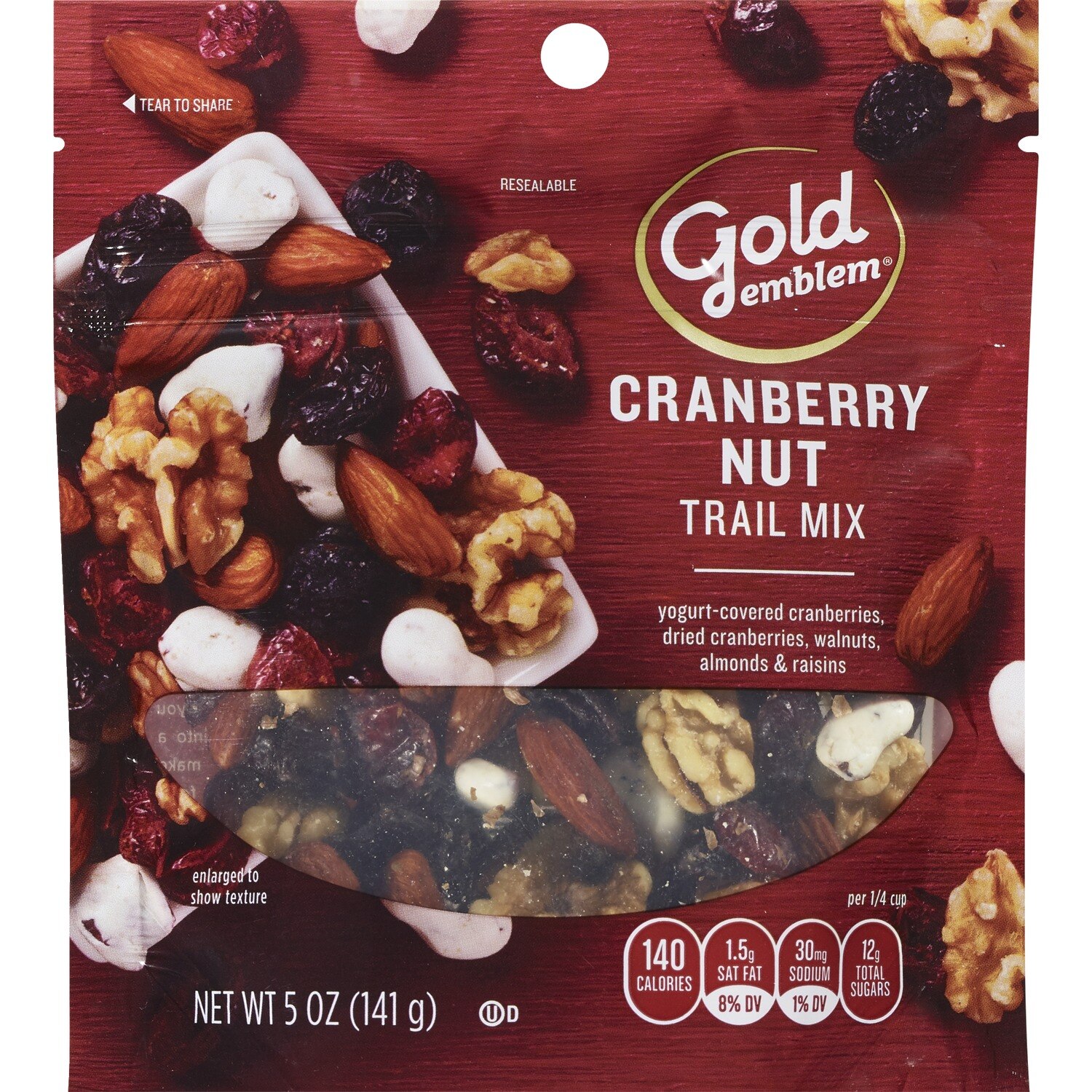 Gold Emblem Cranberry Nut Trail Mix, 5 OZ