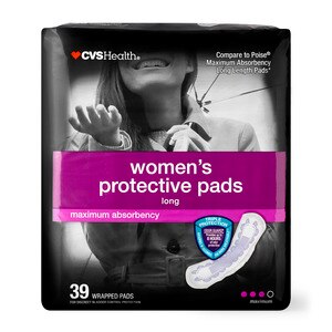 CVS Health Women's Protective Pads, Maximum Absorbency