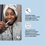 CVS Health Full Circle Reflective White Toothbrush, Medium Bristle, 2 CT, thumbnail image 5 of 10