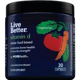 Live Better Vitamin D, Whole Food Based, 30 CT, thumbnail image 1 of 4