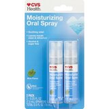 CVS Health Moisturizing Oral Spray, Mint, 0.25 OZ, 2 CT, thumbnail image 1 of 3