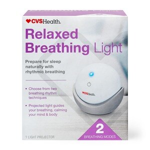 CVS Health Relaxed Breathing Light Projector with 2 Breathing Modes