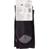 Style Essentials Mens Outdoor Crew Socks, Size 6-12 Black, thumbnail image 2 of 2