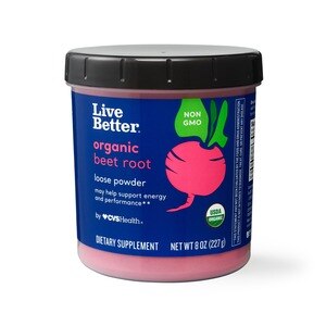Live Better Organic Beet Root, Loose Powder, 8 OZ