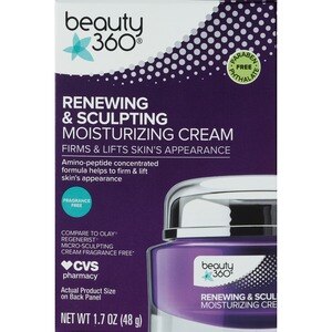 Beauty 360 Renewal Anti-Aging Sculpting Cream Fragrance-Free, 1.7 OZ