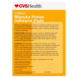 CVS Health Sterile Manuka Honey Adhesive Pads, thumbnail image 2 of 6