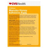 CVS Health Sterile Manuka Honey Adhesive Pads, thumbnail image 3 of 6