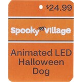 Spooky Village LED Halloween Dog Plush, thumbnail image 4 of 5