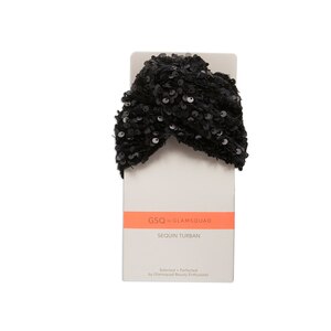 GSQ by GLAMSQUAD Sequin Turban Headwrap