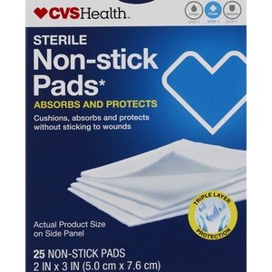 CVS Health Sterile Non-Stick Pads 25CT