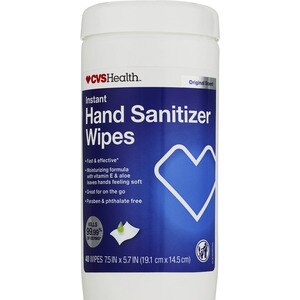  CVS Health Instant Hand Sanitizing Wipes 