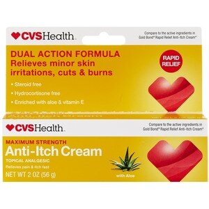 CVS Health Maximum Strength Dual Action Anti-Itch Cream