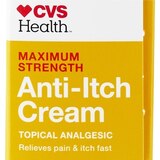 CVS Health Maximum Strength Dual Action Anti-Itch Cream, thumbnail image 2 of 5