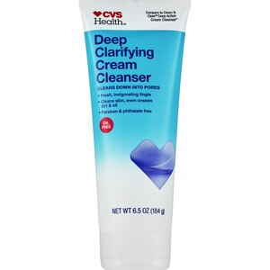 CVS Health - Crema limpiadora de acción profunda sin aceite, 6.5 oz