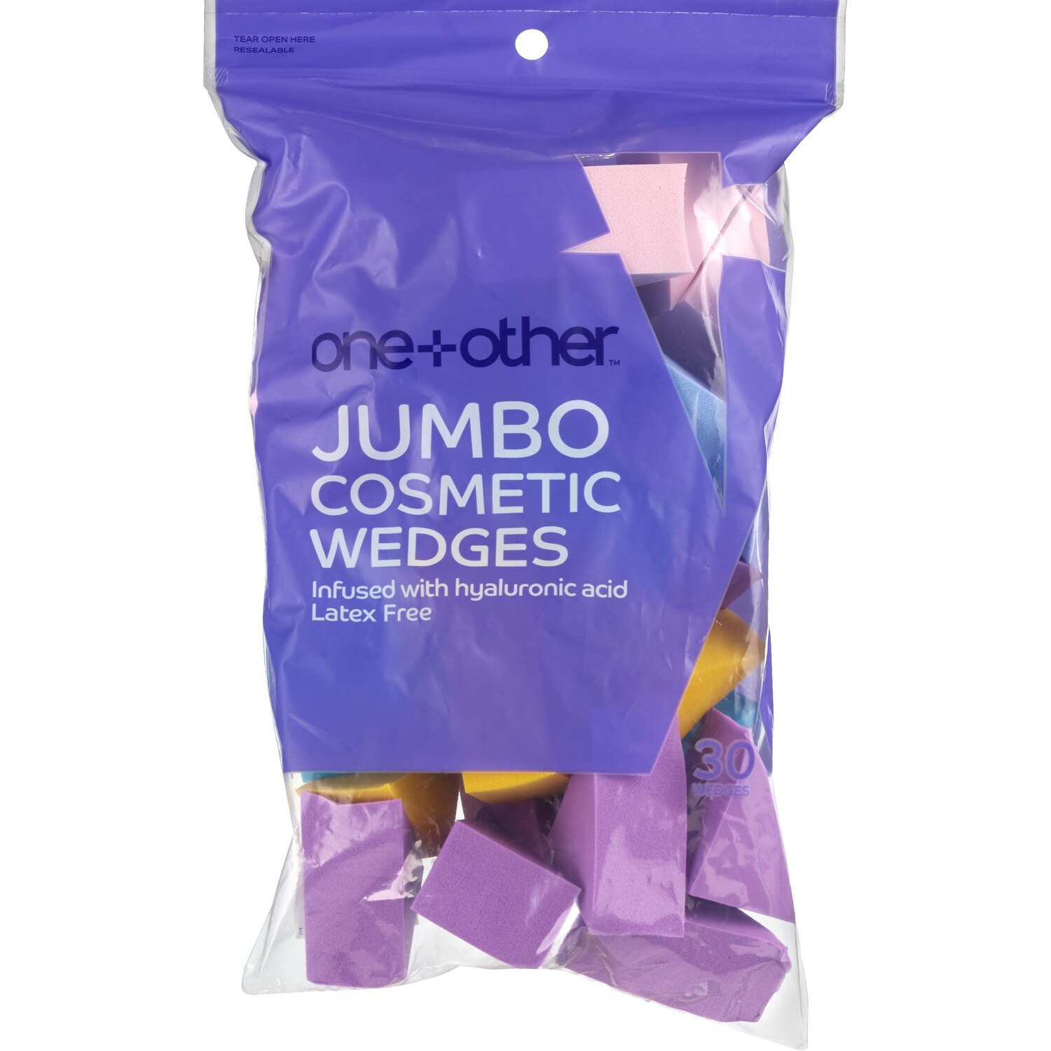 One+other Face Jumbo Wedges, 30 Ct , CVS