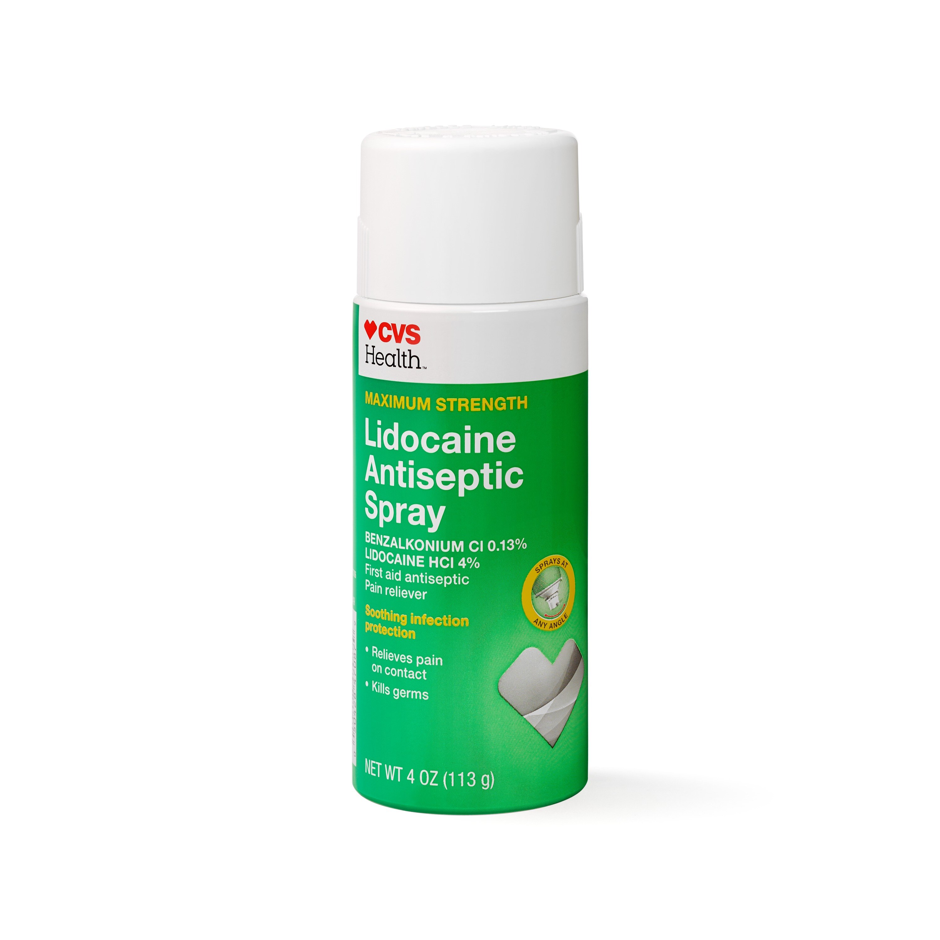 CVS Health Lidocaine Antiseptic Spray, 4 Oz