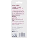 one+other Compact Toe Nail Clipper with File, thumbnail image 2 of 4