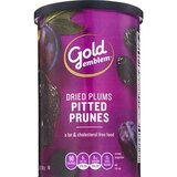 Gold Emblem Dried Plums Pitted Prunes, 18 oz, thumbnail image 1 of 4