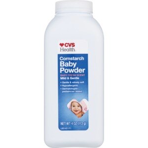  CVS Health Cornstarch Baby Powder Fresh Scent, 4 OZ 