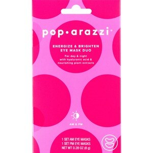 Pop-arazzi Energize & Brighten Eye Mask Duo , CVS