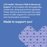 CVS Health Women's PMS & Menstrual Support Capsules, 60 CT, thumbnail image 4 of 9