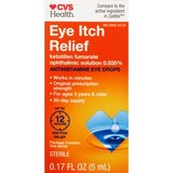 CVS Health Eye Itch Relief Antihistamine Eye Drops, thumbnail image 1 of 5