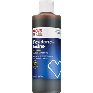 CVS Health Povidone Iodine First Aid Antiseptic, 8 Oz