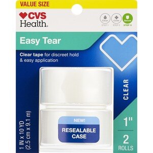 CVS Health All Purpose Breathable Clear Tape