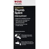 CVS Health Custom Fit Thumb Splint, thumbnail image 3 of 4