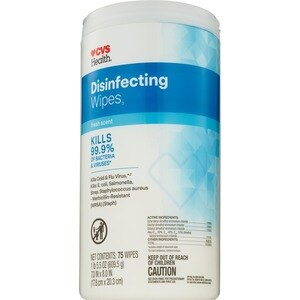 Total Home Disinfecting Wipes, 75 ct
