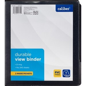 Caliber Durable View Binder