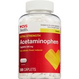 CVS Health Extra Strength Acetaminophen Pain Relief 500 MG Caplets, 1000 CT, thumbnail image 5 of 5