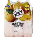 Gold Emblem Sparkling Orange Mango Water, 6CT, thumbnail image 1 of 4