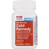 CVS Health Non Drowsy Homepathic Cold Remedy Chewable Tablets, thumbnail image 5 of 5